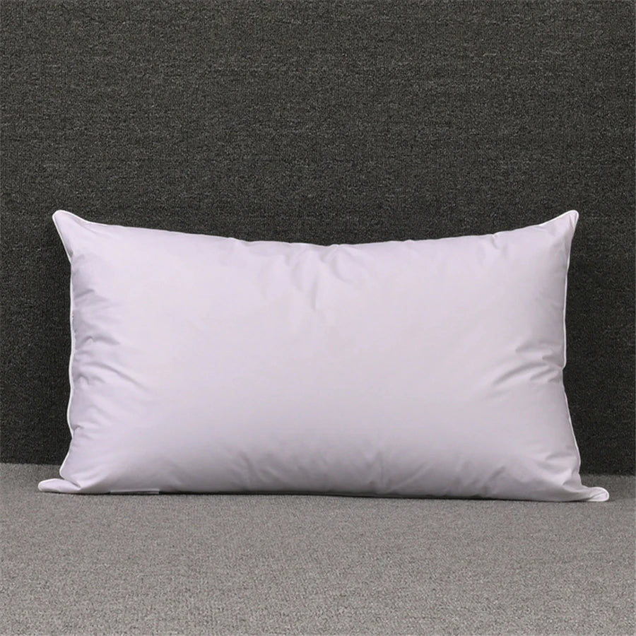 Luxury 100% White Goose Feather Pillow
