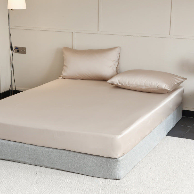 Non-slip Fitted Lyocell Bed Sheet