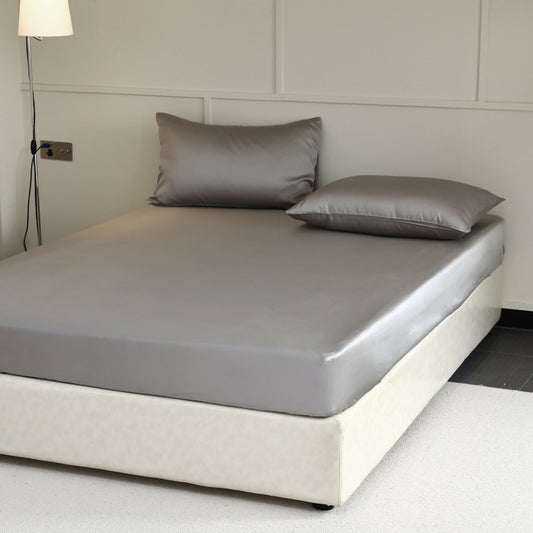 Non-slip Fitted Lyocell Bed Sheet