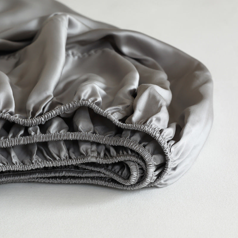 Non-slip Fitted Lyocell Bed Sheet