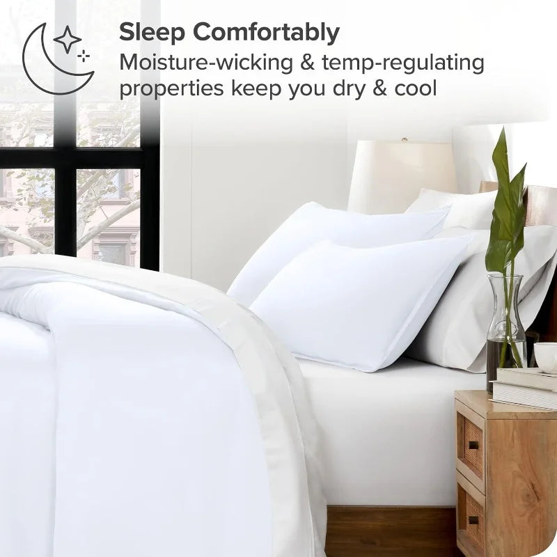 Duvet Cooling Lyocell Cover Set (3‑Piece)