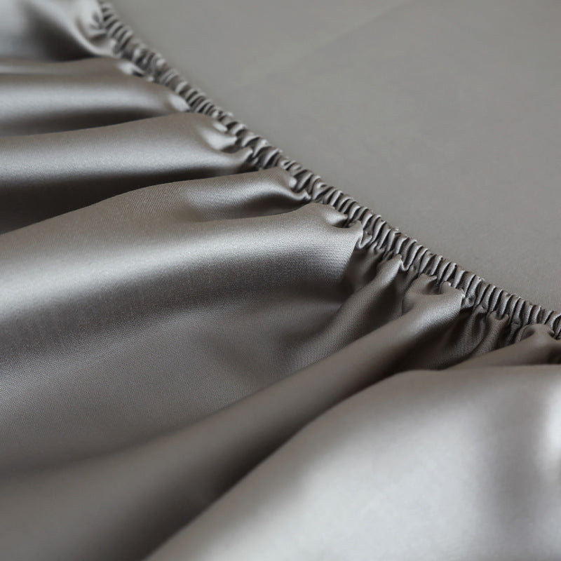 Non-slip Fitted Lyocell Bed Sheet